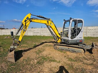 pronajmu otočný bagr Wacker Neuson EZ53 zánovní  stav - 6