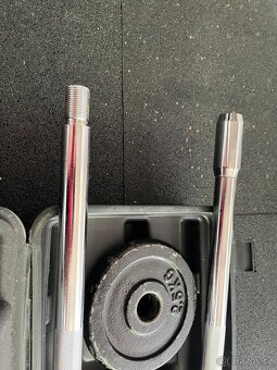 Činky set 50kg kotouče Litina - 6