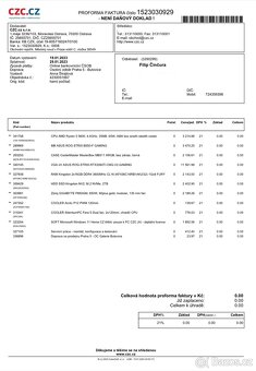 Herní PC AMD Ryzen 5 5600 / RTX3060Ti 8G / Kingston 32GBDDR4 - 6