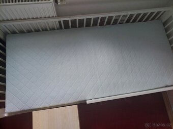 Dětská postel IKEA Gulliver 160x70 + matrace atd. - 6