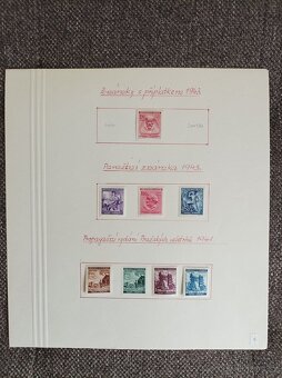 Sbírka známek "Protektorát Čechy a Morava 1938-45" - 6