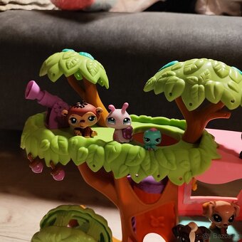 LPS stromový domeček spoustu zvířátek a doplňky - 6