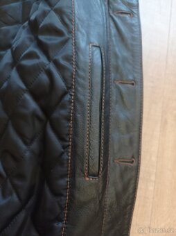Kožená bunda z jehnětiny - M - jako nová - 6