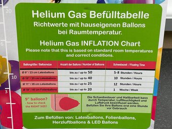 2x TRENDARIO Heliumtank pro balónky - 6