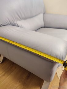 Kožené křeslo/sedačka pro jednu osobu - 6