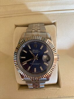 Rolex Datejust Blue Hodinky - 6