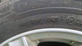 ALU kola Citigo s pneu Barum Polaris 5, rozteč 4×100
- 6