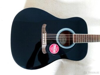 Predam akusticku gitaru Fender FA-125 WN Black. - 6