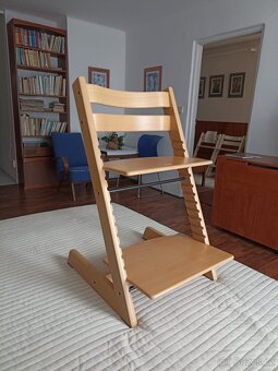 Stokke Tripp Trapp židle - Buk, Bílá, Zelená - 6