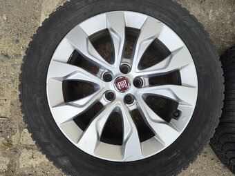 16"zimní alu sada 5x98 origo Fiat Tipo II 500L Alfa Romeo - 6