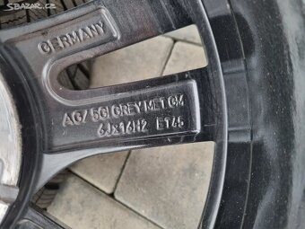 Zimní-Letní kola 16" 5X100 ET45 195/55 R16 Fabia 4 - 6