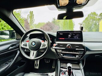 BMW M5 COMPETITION xDRIVE ZÁRUKA Koup.ČR,1.majitel,2022 - 6