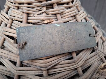 Starý opletený demižón - LIHOVAR MLADÁ BOLESLAV - 6