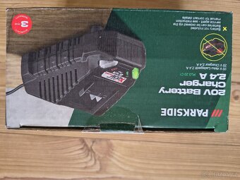 Parkside nabíječka + baterie 2Ah - 6