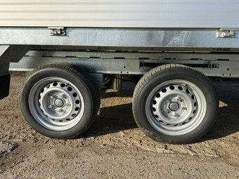 Přívěsný vozík sklopný | třístranný | 3500kg BRENDERUP - 6