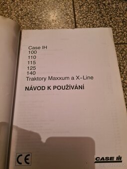 Manuál obsluhy, návod pro traktory Case Maxxum X-Line - 6