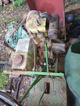 Traktor domácí výroby. - 6