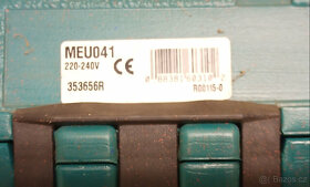 Makita modrozelený plastový kufr MEU041 na brusku - 6