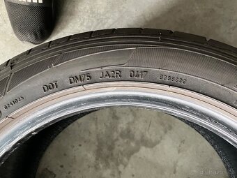 prodám letní pneumatiky 215/45/16 Dunlop celá sada - 6