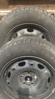 185/60 R14 pneu, plechové disky 6Jx14 ET43 - 6