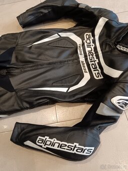 Alpinestars Motegi-Pánská kožená moto kombinéza, jednodílná - 6