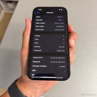 iPhone 14 Pro 256GB, jako nový bez škrábance - 6
