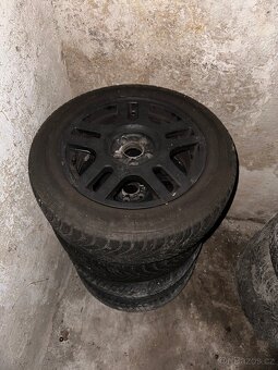 2x ALU 5x100 a 4x108 a pneu R19 - 6