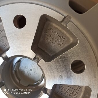 Orig.alu disky FORD TRANSIT CUSTOM 16" - 6