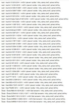 Zámek výklopných zadních dveří - 6