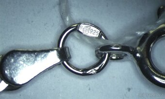 Stříbrný řetízek Rombus 60cm 9.44g ryzosti 925 DoprZDARMA - 6