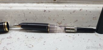 Plnící pero Mont Blanc 14K zlatý hrot 585 - 6