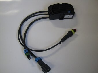 Vzduchový chladič oleje, ventilátory, termostat - 6