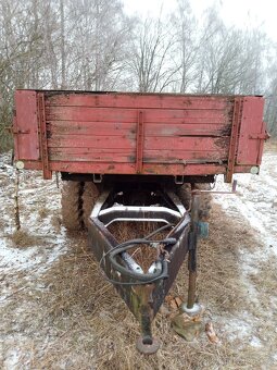 Sklápěcí přívěs za traktor. - 6
