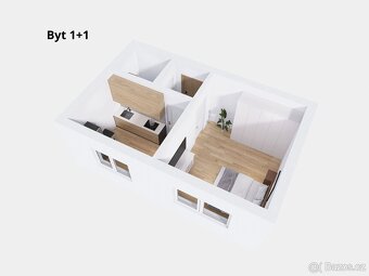 Prodej bytu 1+1, 28,4 m2, Lutín - 6