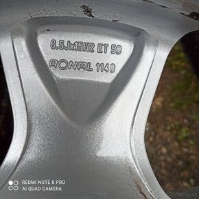 Orig.alu disky ŠKODA OCTAVIA 2 15" - 6