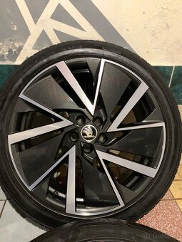 Alu kola Škoda KAMIQ/SCALA R18 5X100 LETNÍ PNEU 215/45 R18 - 6