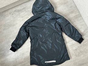 Černá zimní parka Lindex vel.140 - 6