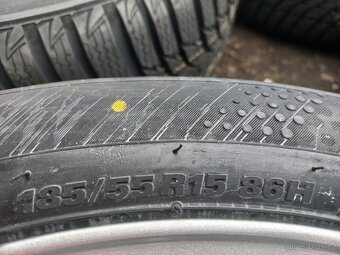 Prodám NOVOU sadu ALU kol MSW 185/55R15 zimní - 6