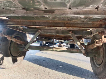 Vlek, trailer US Army. - 6
