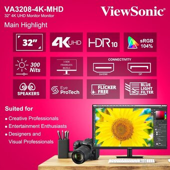 32" ViewSonic VA3208-4K-HD záruka - 6