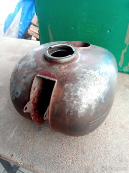 Jawa 250,350 pérak typ Zbrojovka nádrž - 6