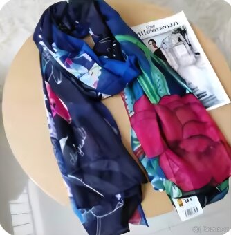 Desigual Birdpalm šátek nový značkový dámský s visačkou - 6