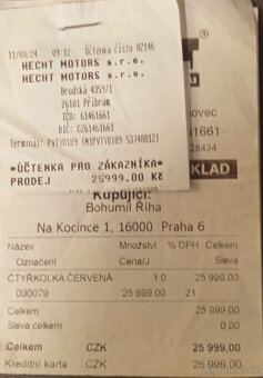 Čtyřkolka HECHT - 6