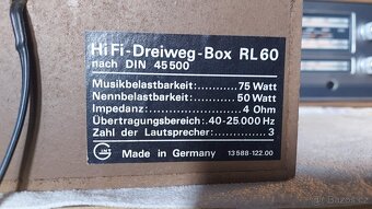 reproduktory Grundig RL60, - 6