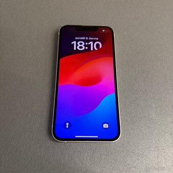 iPhone 13 mini 128GB bílý, bez škrábance, 12 měsíců záruka - 6