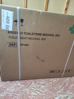Toaletní židle Michael RF-805 ,nová, nerozbalená. - 6