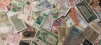 VELKÝ KONVOLUT BANKOVEK 250Ks - 6