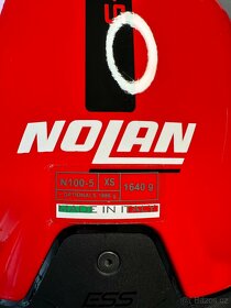 Helma na motorku Nolan N100 - 6