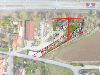 Prodej komerčního pozemku, 1000 m², Rosice - 6