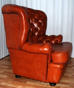 CHESTERFIELD-KŘESLO-KUZE-zn.-WADE-ANGLIE - 6